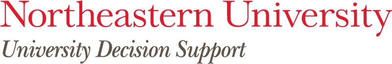 University Decision Support at Northeastern University logo